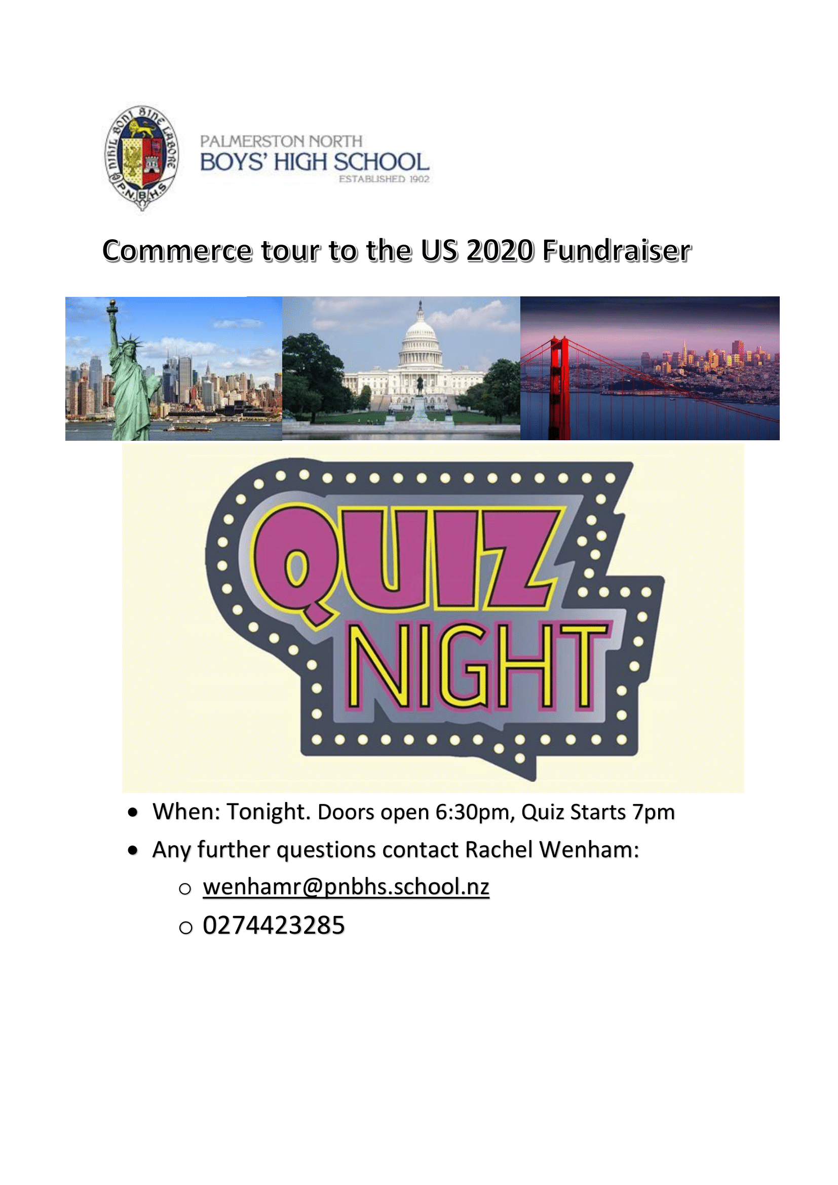 Quiz Night Flyer